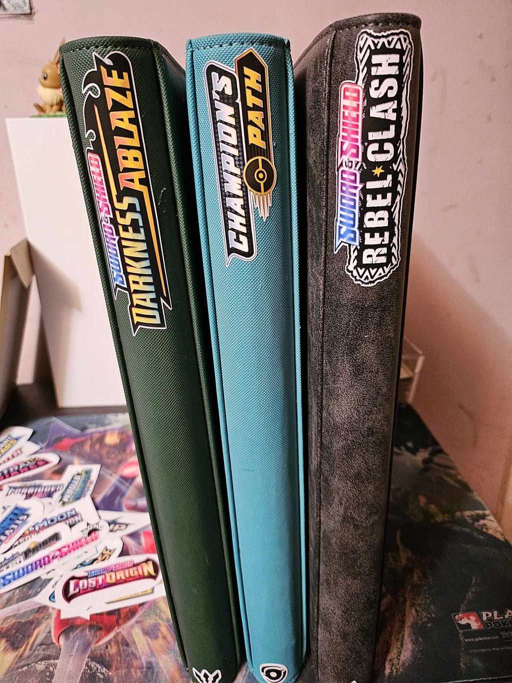 Binder Spine Vinyl Decal – Premium Label Sticker for Trading Card Binders