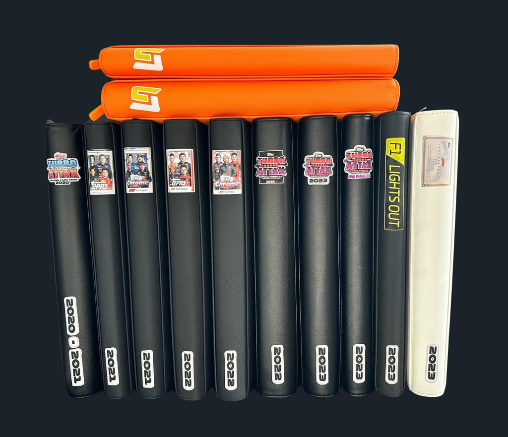Binder Spine Vinyl Decal – Premium Label Sticker for Trading Card Binders